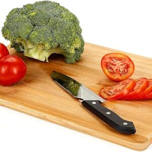 Premium Wooden Cutting Board – Solid Acacia Wood Chopping Board with Juice Groove